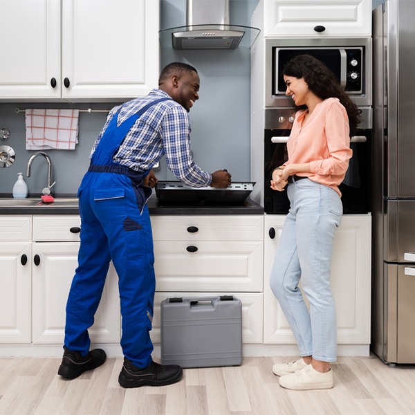 can you provide an estimate for cooktop repair before beginning any work in Yarmouth IA